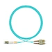 Fiber Cables multimode fiber optic patch cable, OM3, 50/125, 10Gb, with a PVC jacket. Our cables are optically inspected & tested for insertion loss.